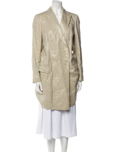 Pre-owned Brunello Cucinelli Peacoat W/ Tags