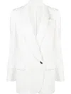 Brunello Cucinelli Woven Jacket Wool In Beige