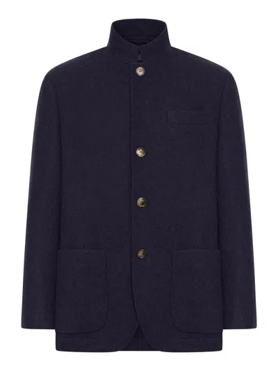 Brunello Cucinelli Peanut In Water Resistant Cashmere