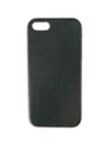 Brunello Cucinelli Pebbled Leather Iphone Case In Gray