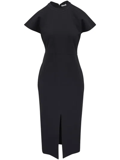 Brunello Cucinelli Pencil Dress In Black