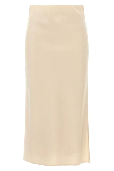 BRUNELLO CUCINELLI 'PENCIL FLUID' SKIRT