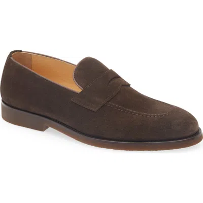 Brunello Cucinelli Men Suede Leather Loafers In Multi