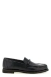 Brunello Cucinelli Black Solid Penny Loafer In Black