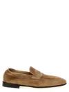 Brunello Cucinelli Penny Loafers In Gray