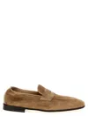 Brunello Cucinelli Penny Loafers In Gray