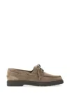Brunello Cucinelli Women's Penny Sail Loafer In Brown