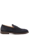 PENNY-SLOT SUEDE LOAFERS