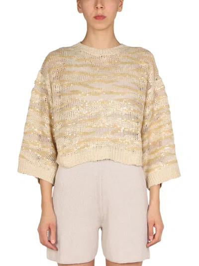 BRUNELLO CUCINELLI BRUNELLO CUCINELLI穿孔网状