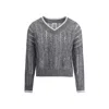 Brunello Cucinelli Women Perforated Sweater With Sequins