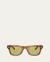 Brunello Cucinelli Pillow 0bc4002s Square Sunglasses In Havana