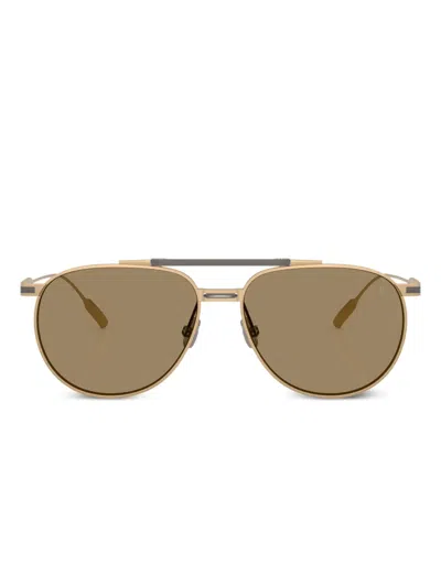 Brunello Cucinelli Pilot-frame Sunglasses