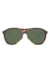 Brunello Cucinelli Man Sunglasses Bc4011s In Brown