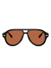 Brunello Cucinelli Man Sunglass Bc4017s Paul In Black