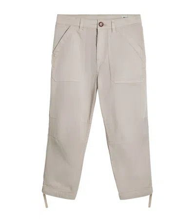 Brunello Cucinelli Kids' Pima Comfort Cotton Trousers