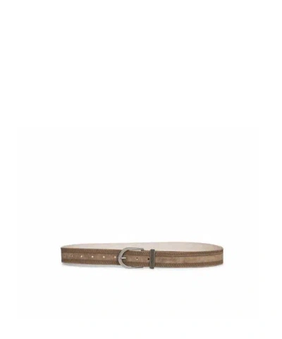 Brunello Cucinelli Pin Buckle Belt In Brown