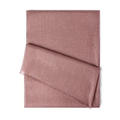 Brunello Cucinelli Pink Scarves Women In Multi