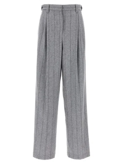 BRUNELLO CUCINELLI PINSTRIPE PANTS