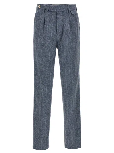 BRUNELLO CUCINELLI PINSTRIPE PANTS