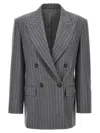 Brunello Cucinelli Jacket In Gray