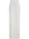 Brunello Cucinelli Pintuck Detailing Tailored Trousers In White