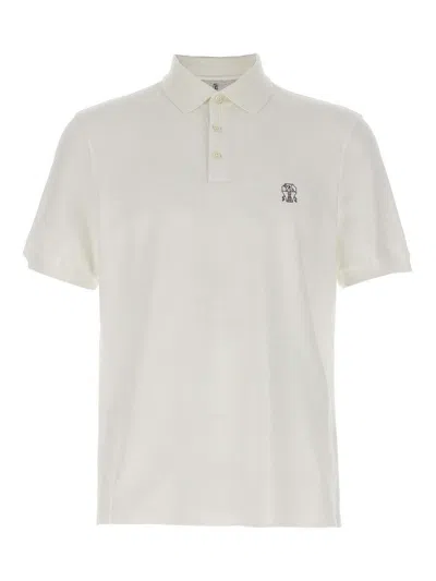 BRUNELLO CUCINELLI PIQU POLO SHIRT
