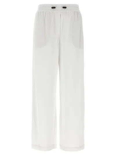 Brunello Cucinelli Piqué Cotton Joggers