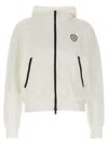 Brunello Cucinelli Hooded Sweatshirt With Ribbed Cuffs And Side Zip Pockets