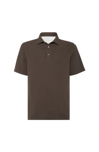 BRUNELLO CUCINELLI BRUNELLO CUCINELLI PIQUÉ POLO SHIRT