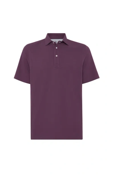 BRUNELLO CUCINELLI BRUNELLO CUCINELLI PIQUÉ POLO SHIRT