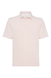 Brunello Cucinelli Cotton Polo Shirt In Salmon