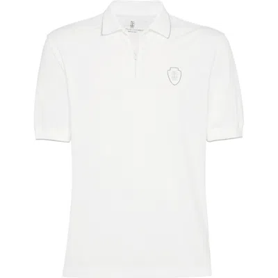 BRUNELLO CUCINELLI BRUNELLO CUCINELLI PIQUÉ POLO SHIRT