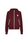 Brunello Cucinelli Pique Sweatshirt With Logo In Red