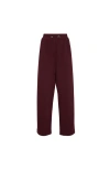 Brunello Cucinelli Elasticated-waistband Sweatpants In Burgundy
