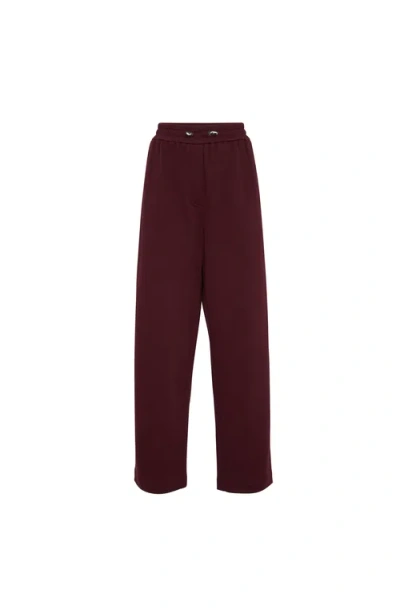 BRUNELLO CUCINELLI BRUNELLO CUCINELLI PIQUE TRACK TROUSERS