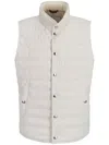 Brunello Cucinelli Down Jacket In White
