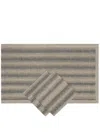 Brunello Cucinelli Placemat And Napkin Set In Grey