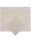 Brunello Cucinelli Placemat And Napkin Set In Grey