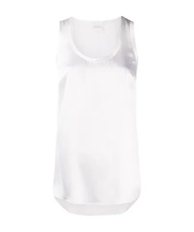 BRUNELLO CUCINELLI PLAIN CREW-NECK TANK TOP