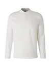 Brunello Cucinelli Plain Long Sleeve T-shirt In White