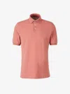 Brunello Cucinelli Cotton Polo Shirt In Pink