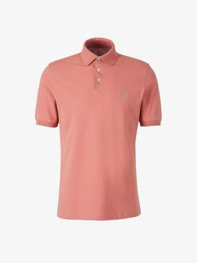 BRUNELLO CUCINELLI BRUNELLO CUCINELLI PLAIN POLO LOGO