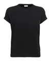 Brunello Cucinelli Plain Weave Short-sleeved T-shirt
