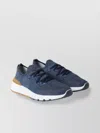 Brunello Cucinelli Platform Sneakers With Round Toe Design In Blue