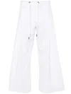 Brunello Cucinelli Pleat-detail Cropped Trousers In White