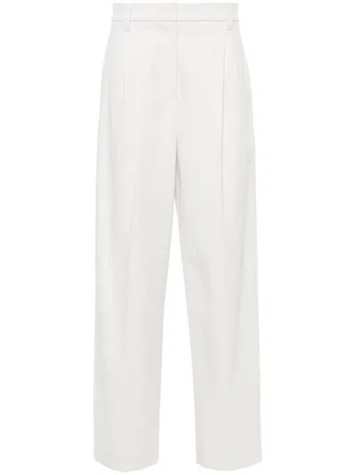 BRUNELLO CUCINELLI PLEAT-DETAIL STRAIGHT-LEG TROUSERS