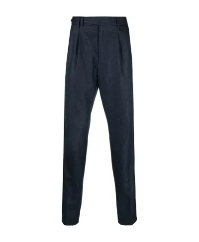 Brunello Cucinelli Tapered Trousers In Black