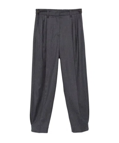 BRUNELLO CUCINELLI BRUNELLO CUCINELLI PLEATED TAILORED TROUSERS