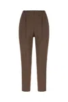 Brunello Cucinelli Modern Relaxed Fit Tailored Trousers In Brown