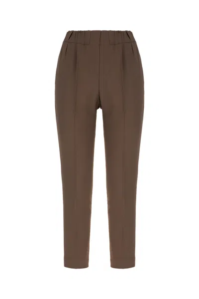 BRUNELLO CUCINELLI PLEAT-DETAIL TROUSERS